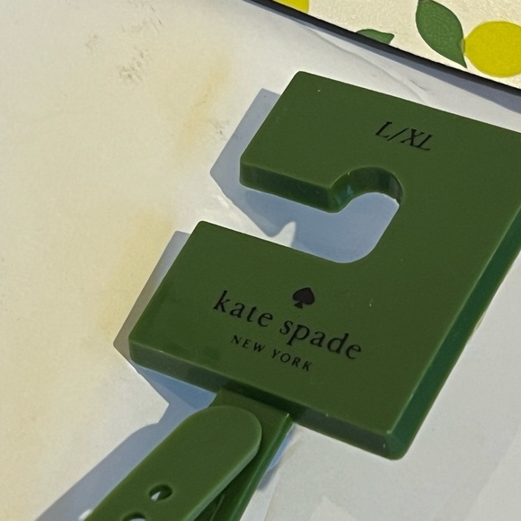 Kate Spade Top Zip Leather Belt Bag Lemons Trendy Large Xlarge XL Chic Luxe Cute - Picture 4 of 10